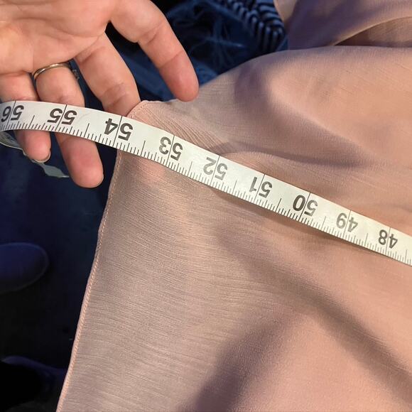 Azazie Rebecca Bridesmaid Dress Dusty Rose Pink Custom Size Womens Wedding Prom‎ - Picture 15 of 15